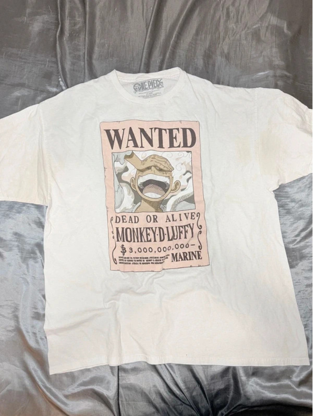 Official One Piece Monkey D Luffy Gear 5 Graphic T-Shirt 2XL